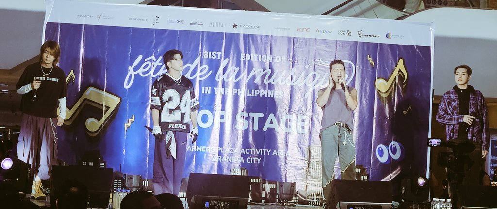 [PPOP STAGE]
PHP-Press Hit Play at Fête De La Musique

#fêtePPOP #FeteDeLaMusique2025 #FetePH31 #PPOPCON #AranetaCity <a href="/PressHitPlay/">Press Hit Play Official</a>