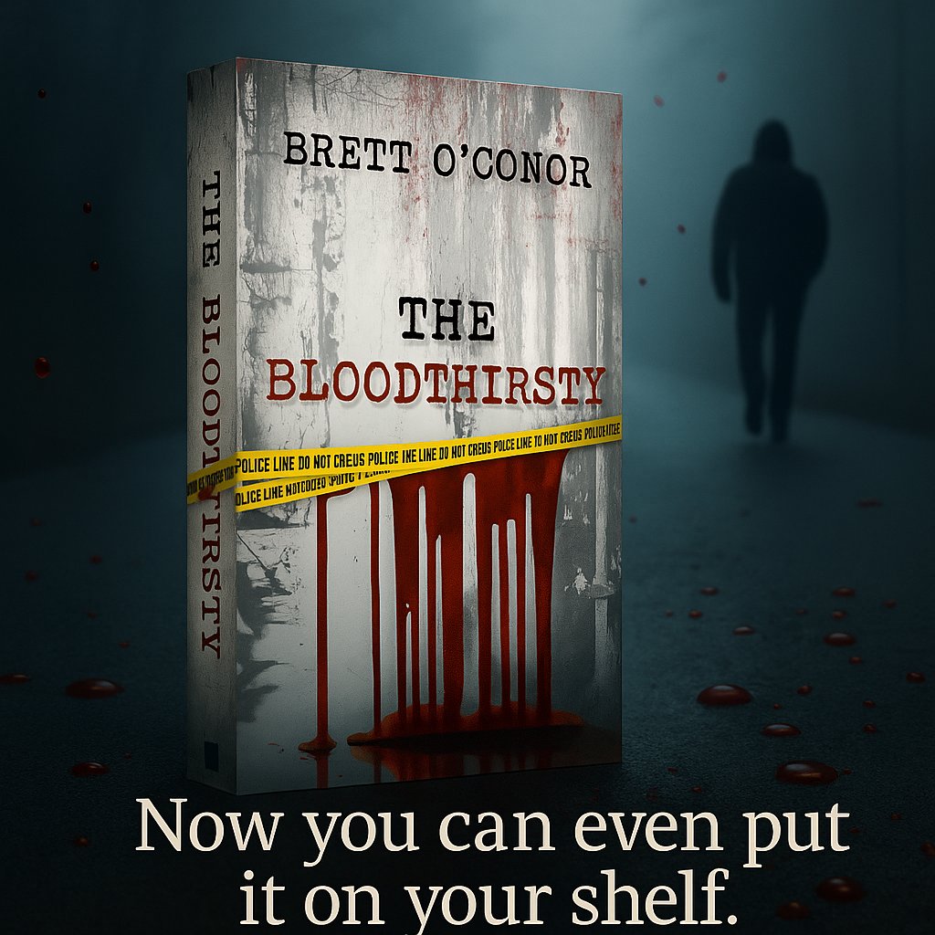 BrettOConor's tweet photo. Most people read to relax.
Some of us read to analyze.
The Bloodthirsty is a puzzle.
The real question is: can you keep up?
#ProfilerThriller #TheBloodthirsty #MindVsMind #TwistedReads #SummerWithTeeth