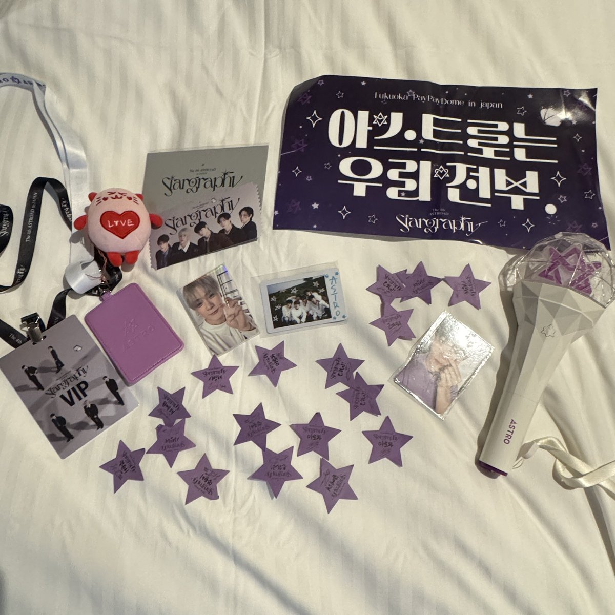 bin_miy's tweet photo. 余韻…………🦋🦋🦋🦋🥲🥲
星いっぱい🌟
#ASTROAD_Stargraphy 
#ASTRO_The4thASTROAD_Stargraphy https://t.co/L4BJefFE6Q