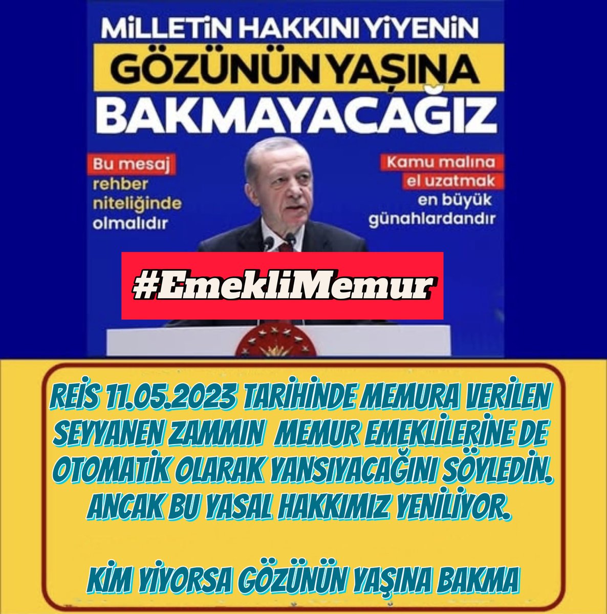 Yucelkececii's tweet photo. #enzoru nedir bilirmisiniz yapılan bir haksızlığı sineye çekmemek için yapılan gece gündüz mücadelenin muhataplarınca kaale alınmamasıdır #EmekliMemur'lar bu yüzden seçim sandığının bir an evvel önlerine gelmesi için Allaha gece gündüz yalvarıyor
#MemurEmeklisineAdalet https://t.co/chhcomMNYO