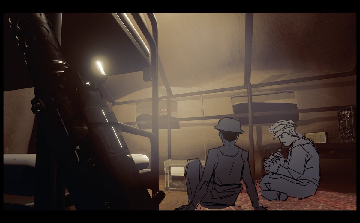 Krofel2's tweet image. Been dead because I'm working on this longass oc animatic and it's taking forever (lack of money will not stop me from making the shitty dark comedy WWII movie I want to see)