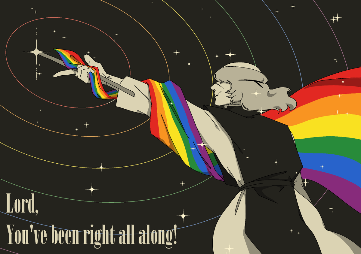 ものすごく遅れたんですが、ハッピープライド🏳️‍🌈