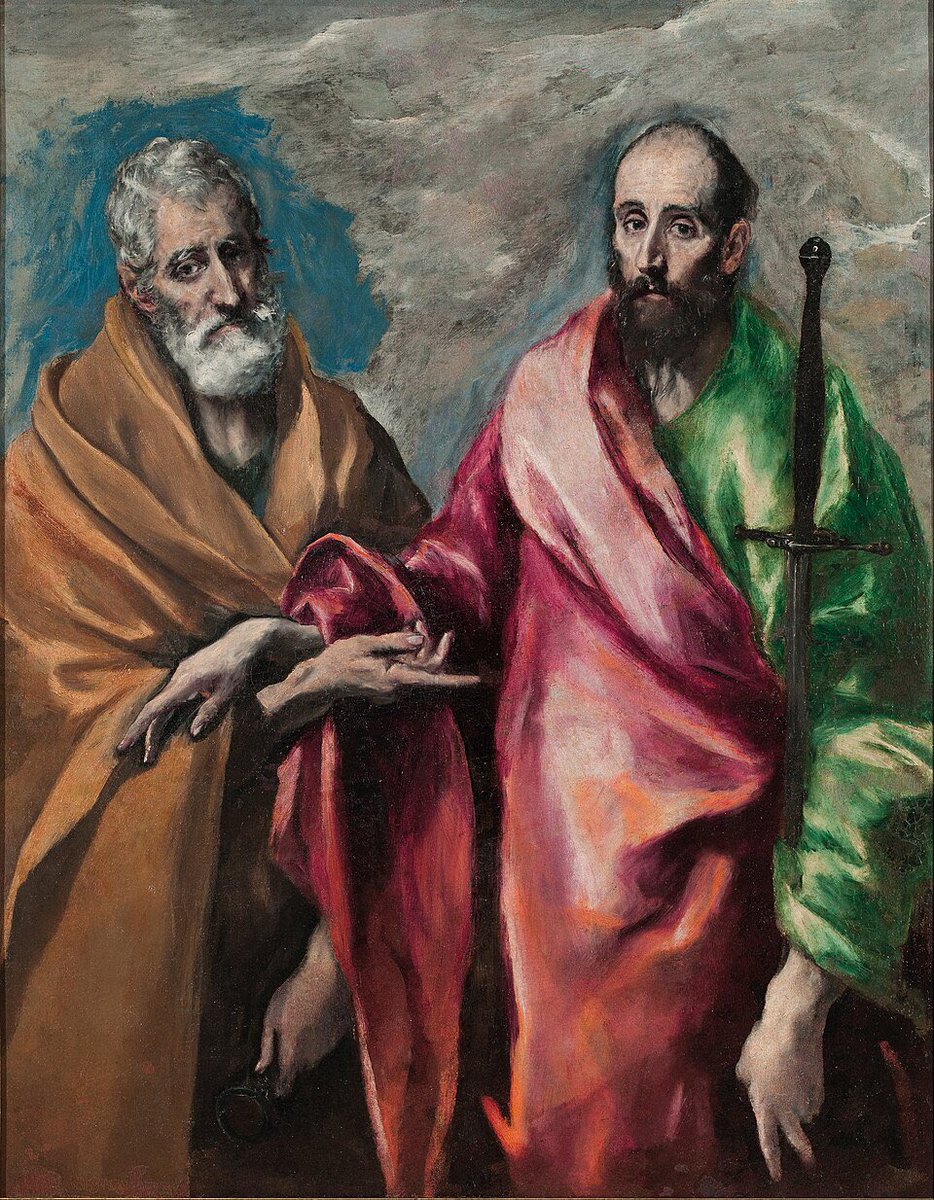 ArzobispoSaiz's tweet photo. Solemnidad de #SanPedroySanPablo.

#PapaLeónXIV: “La historia de Pedro y Pablo nos enseña que la comunión a la que el Señor nos llama es una armonía de voces y rostros, no anula la libertad de cada uno. Nuestros patronos han recorrido caminos diferentes, han tenido ideas diferentes, a veces se enfrentaron y discutieron con franqueza evangélica. Sin embargo, eso no les impidió vivir la concordia apostolorum, es decir, una viva comunión en el Espíritu, una fecunda sintonía en la diversidad. Como afirma san Agustín: «En un solo día celebramos la pasión de ambos apóstoles. Pero ellos dos eran también una unidad; aunque padeciesen en distintas fechas, eran una unidad» (Sermón 295, 7)”.