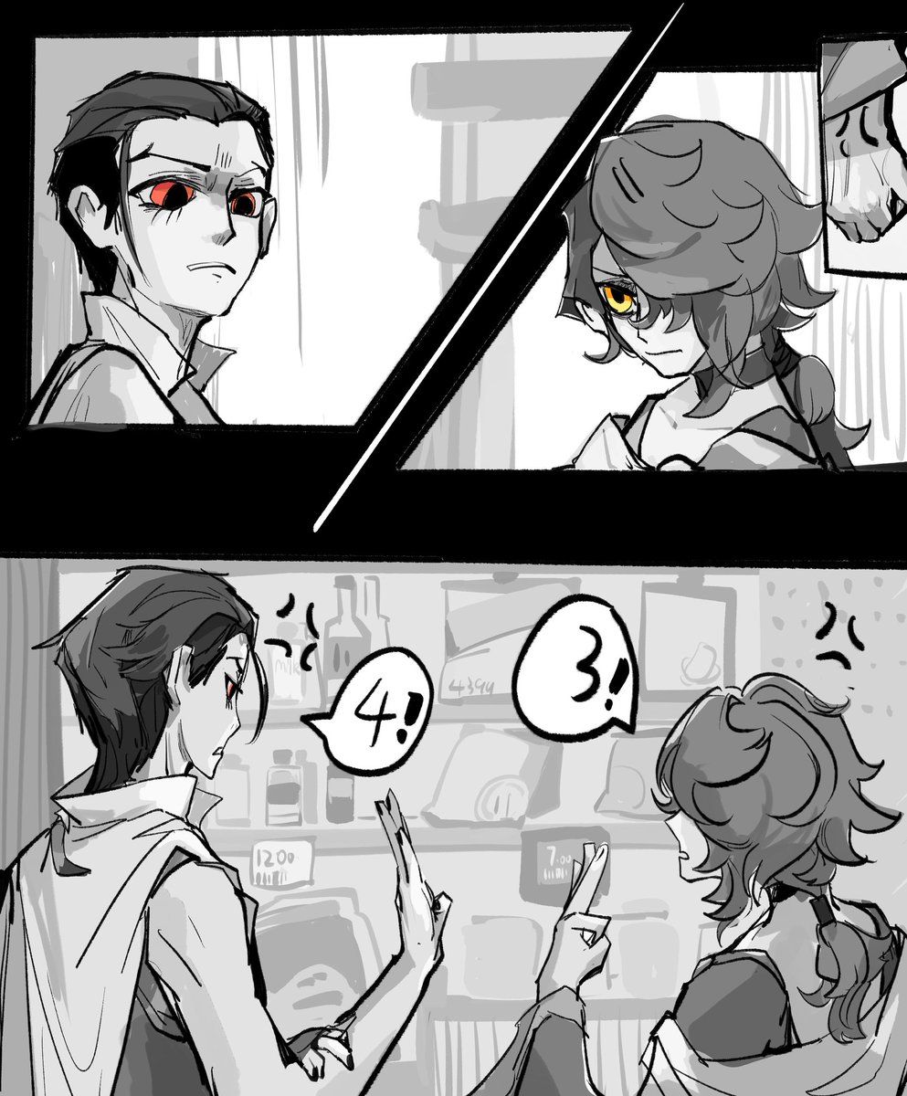 8zhicoco's tweet image. 。弱智小漫画
关于43一起去超市会购买多少东西）
#JhinHwei