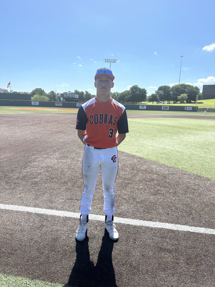 âFive Tool Texasâ (@fivetooltexas) on Twitter photo F: 15U Herrick <a href="/follow_cobras/">Cooperstown Cobras</a> 5, Risin Baseball Gelnar 16U 2
PoG: <a href="/CamdenWalker_4/">Camden Walker</a> 1-3, 3B, RBI, 4 SB F: 15U Herrick <a href="/follow_cobras/">Cooperstown Cobras</a> 5, Risin Baseball Gelnar 16U 2
PoG: <a href="/CamdenWalker_4/">Camden Walker</a> 1-3, 3B, RBI, 4 SB