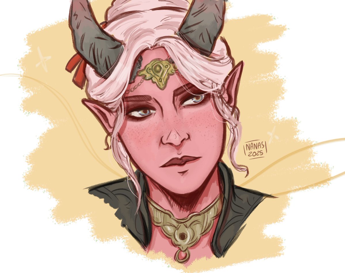 The sweet Durge of <a href="/ladeguett/">lux (astarion’s version)</a> Lucrecia 🩷
#BG3 #Durge