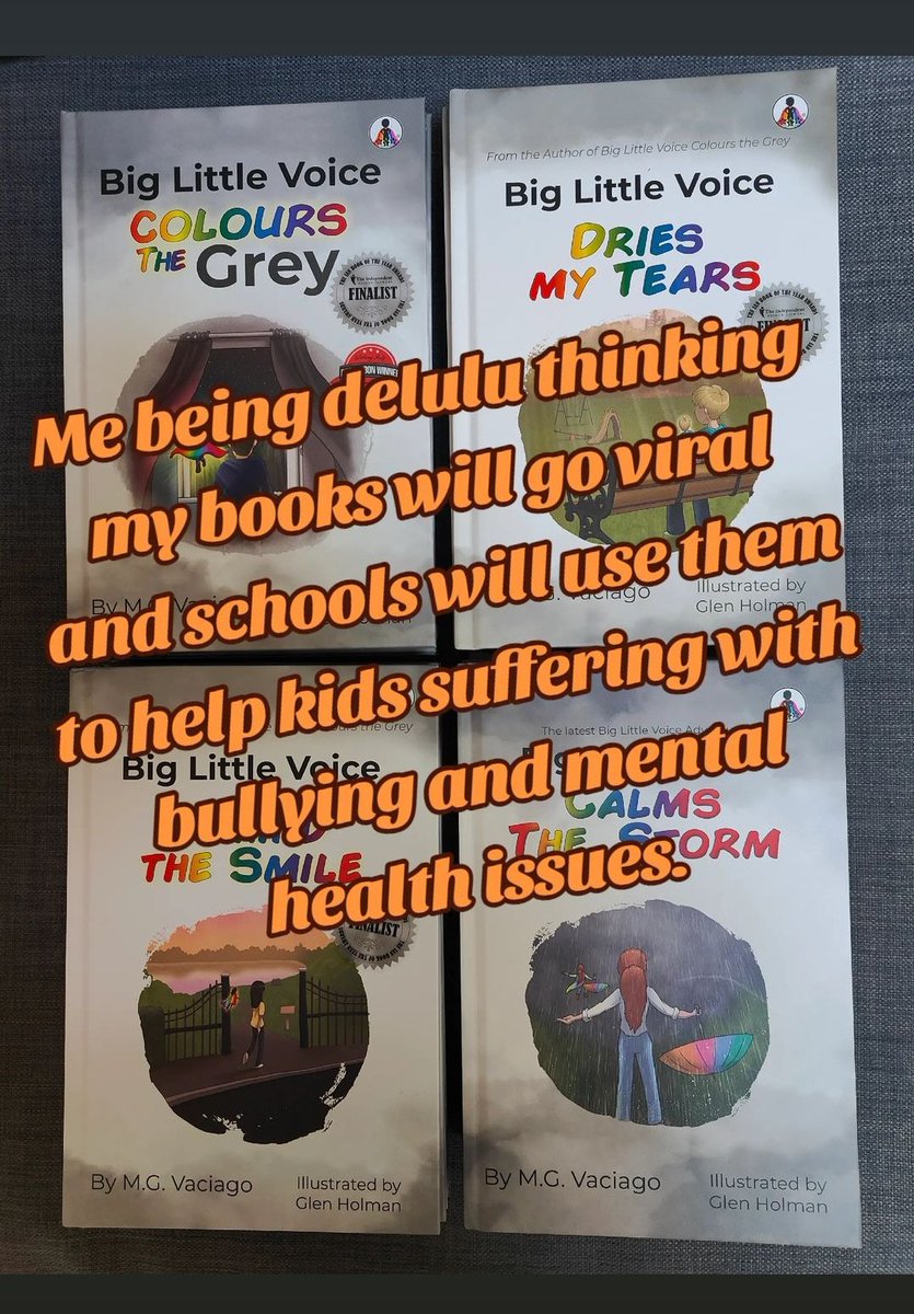 I have so many parents and children asking for me to visit their child's school. The schools are not as receptive. 

#schools #headteachersofX I would love to empower your students so please get in touch. mgvaciago.com/visit

#books #childrensmentalhealth