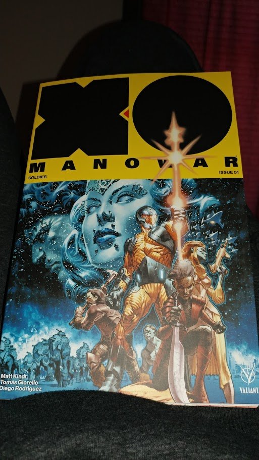 comicbookaddt's tweet photo. #SundayThrowback for the #comicbookaddicts! X-O Manowar: Soldier #1 from @ValiantComics! This is how you kick off a series. So much power in one issue. What's your go-to Valiant read? #XOManowar #Valiant #Comics https://t.co/9pgonMF1Tj