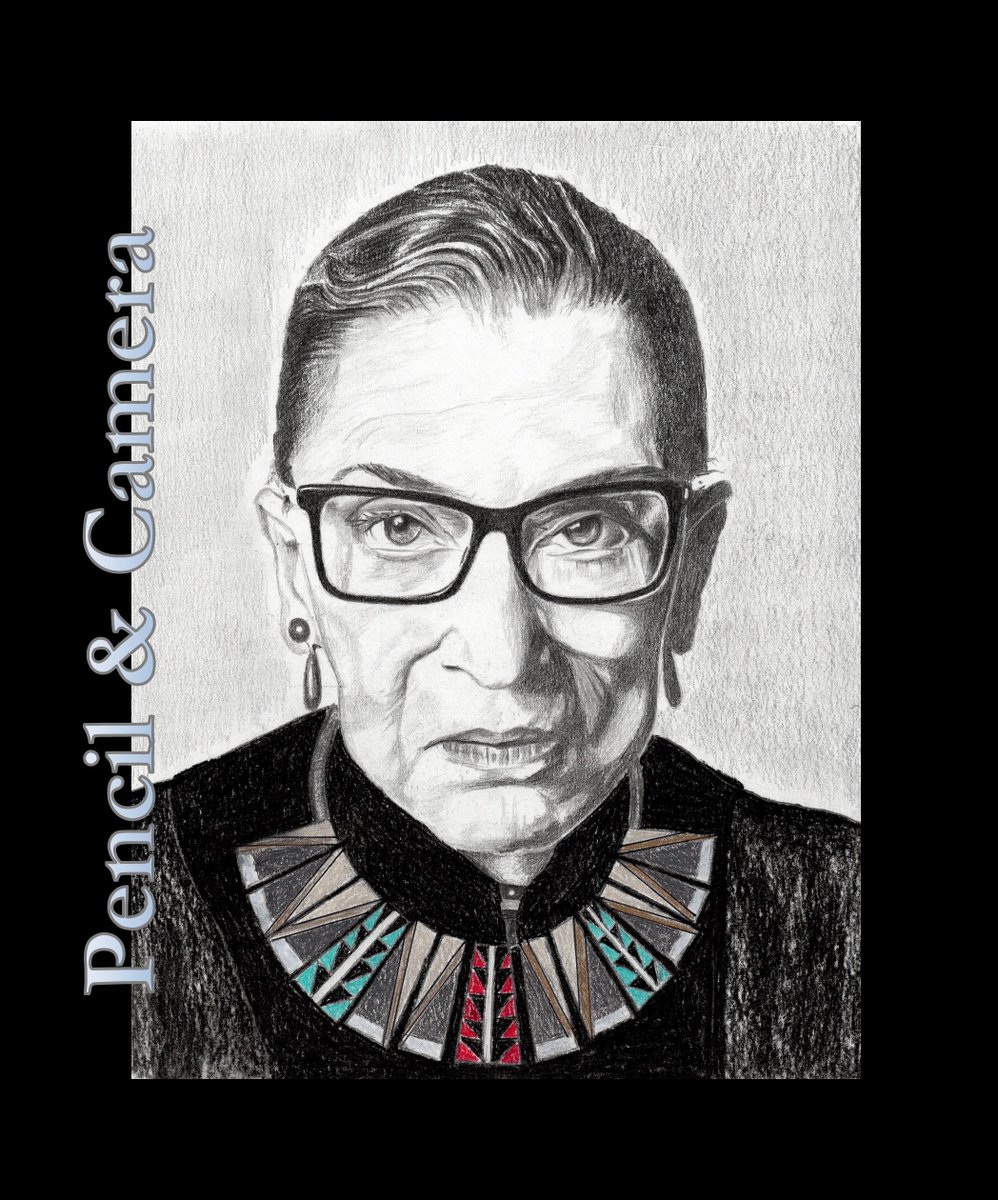 Pencil2camera's tweet photo. Honoring legacy through art — I’m proud to share my sketch of Justice Ruth Bader Ginsburg, a tribute to her enduring impact on justice and equality. This piece is now available for collectors and admirers of her legacy: https://t.co/QmsN1yhgG7 https://t.co/FByIvNmThT