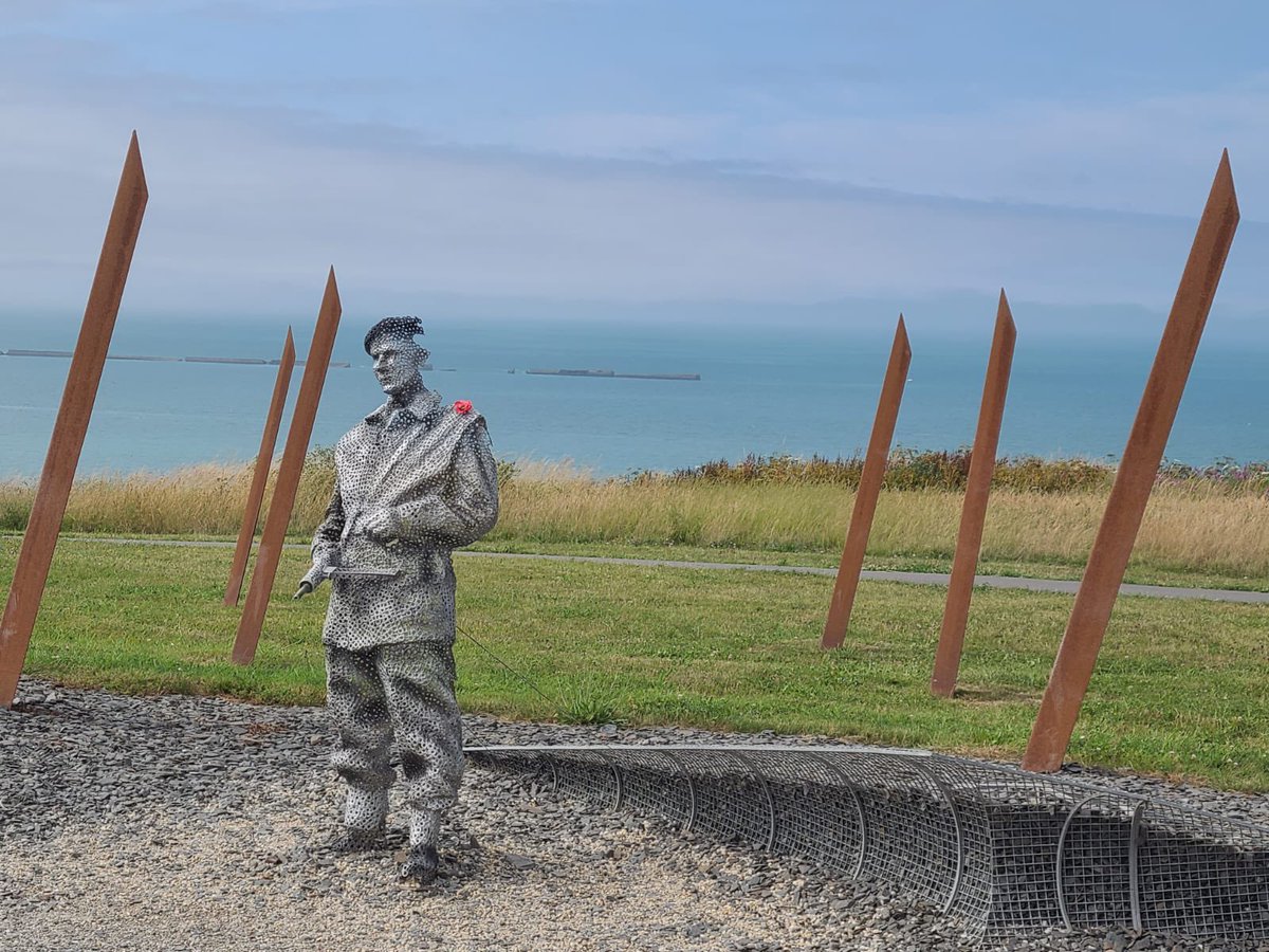 MFLHope's tweet photo. The 360° cinema at Arromanches, where we watched a film about the Battle for Normandy. https://t.co/m4ojOAvlks