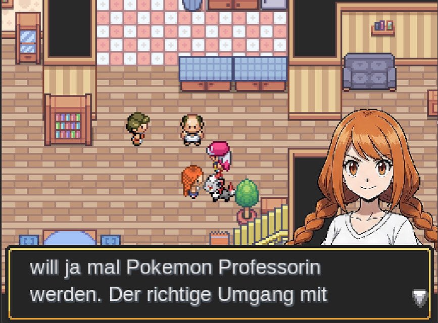 Viele Charaktere aus unserem Game haben Splasharts, welche man während der Dialoge sehen kann 🤝🏻