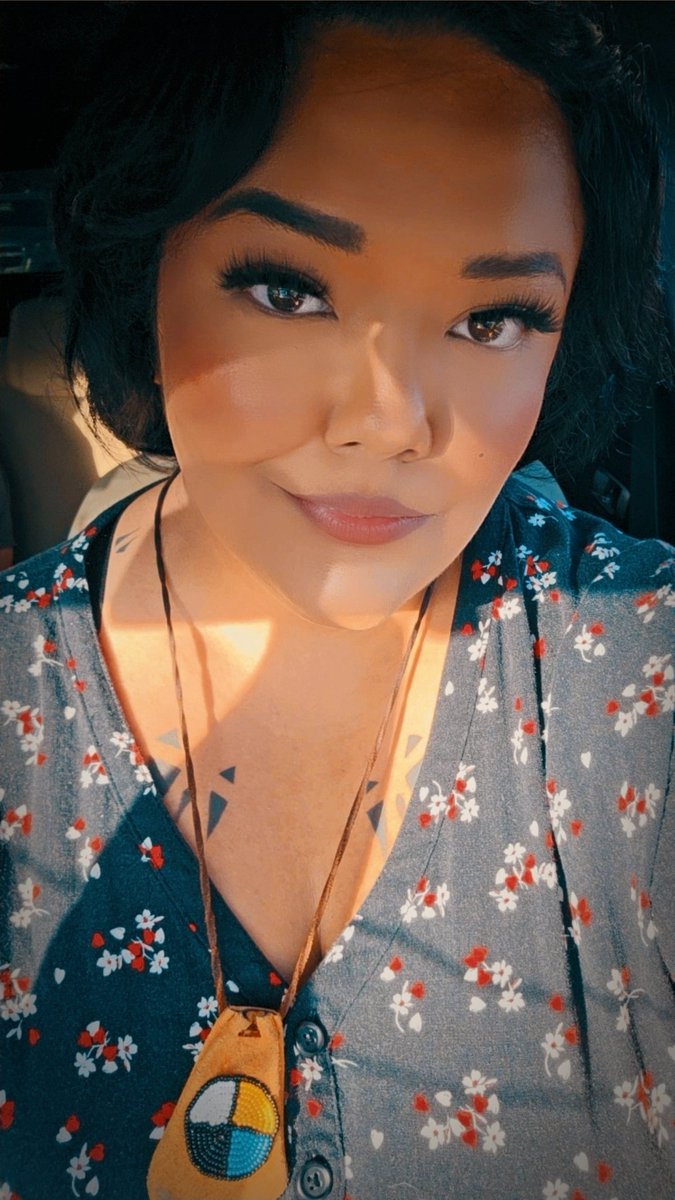 The_Good_Menace's tweet photo. Brown and indigenous existence is resistance ✨️❤️ #NativeAmericans #fypシviral #fyp #apache #nativetiktok #indigenous #brownpri https://t.co/w0yCj9bQN4