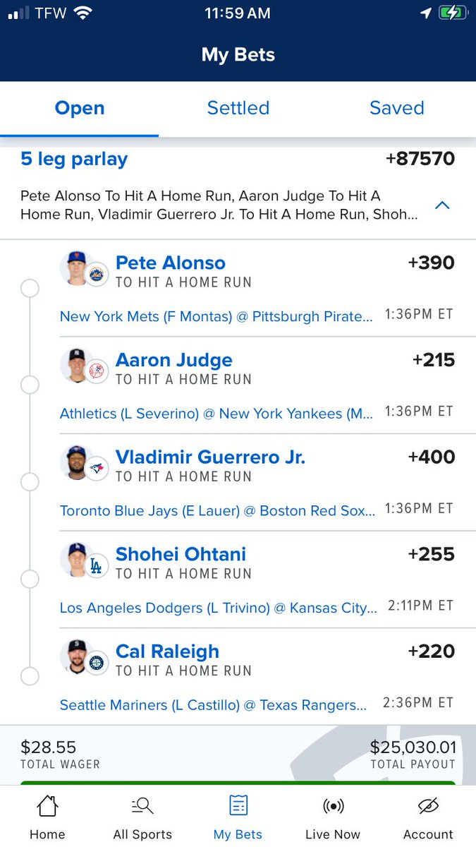 #chicksdigthelaunchangle
Home Run #parlay