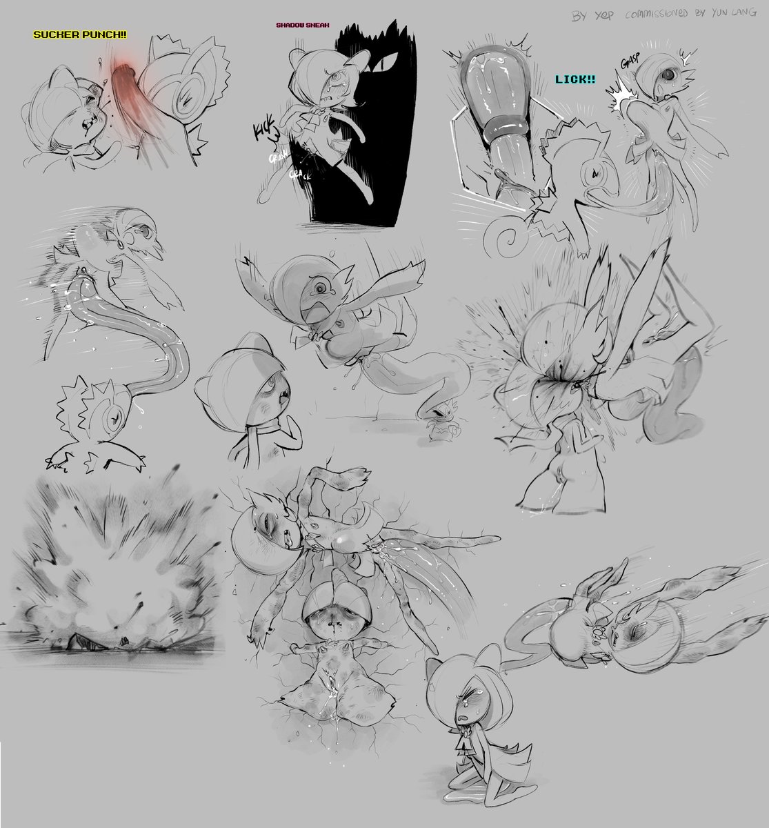 Team Ryona's Dept pt2 - ? (Warning very violent) 
Only one way to deal with thieves 
 Commissioned by me 
Artist - inkbunny.net/niichan