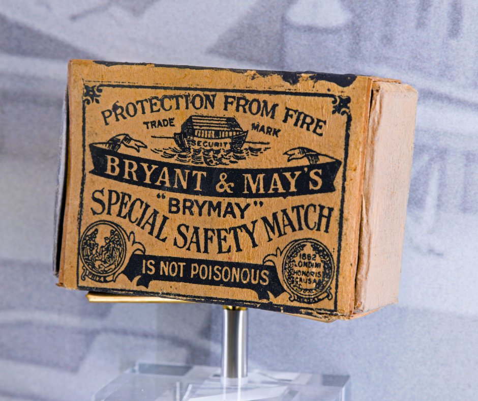 Aboard Titanic’s lifeboats, stewardess Sarah Stap carried a matchbox from the First Class Smoking Room. She used it to light their way that night. 10 matches remain, and the matchbox is now on display in our Life Jacket &amp; Lifeboat Exhibit at Titanic Museum Branson. 🔥