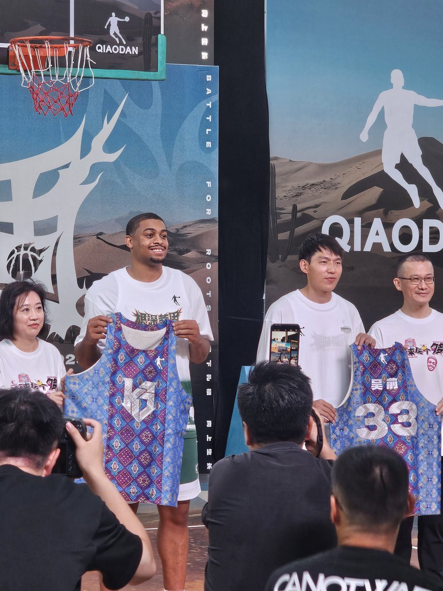 clske's tweet image. #KeldonJohnson #凯尔登约翰逊中国行 ，除了KJ，还见到了吴前