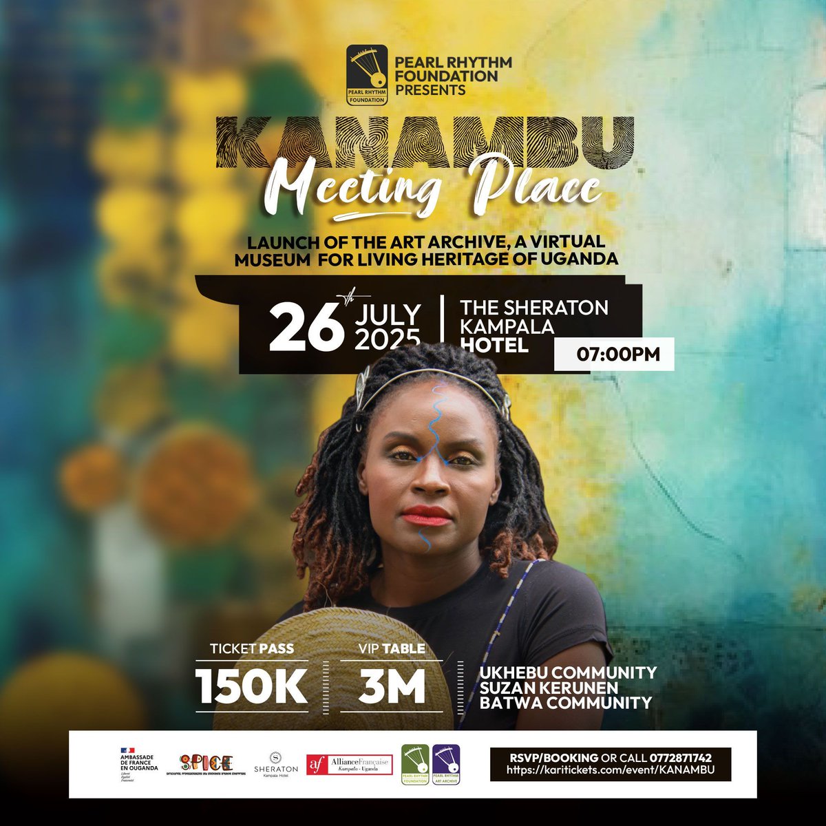 PearlRhythm's tweet image. We will proudly show our heritage @KANAMBU Concert & grand launch of the Art Archive, a Virtual Museum, come experience the vibrant sounds & traditions of Uganda's indigenous communities featuring fusionist & cultural conservationist Suzan Kerunen.karitickets.com/event/KANAMBU