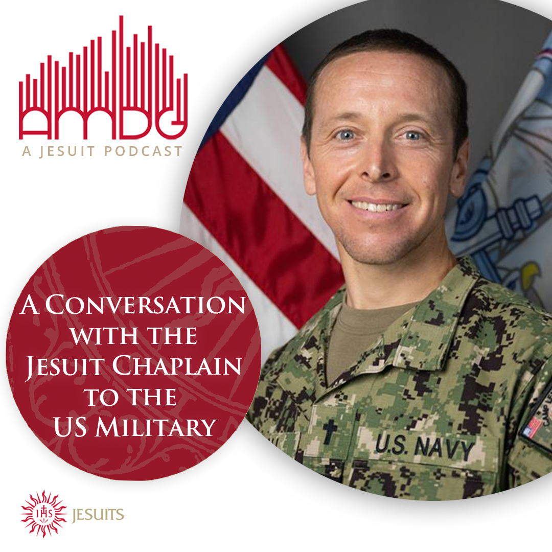 briangpaulson's tweet image. On the new AMDG podcast, Fr. Chris Krall, SJ, the only Catholic priest currently serving in the US military for the continent of Africa, discusses how his current mission fits into his Jesuit vocation of being available to go where God’s people need. ow.ly/WqvY50Wg7W2