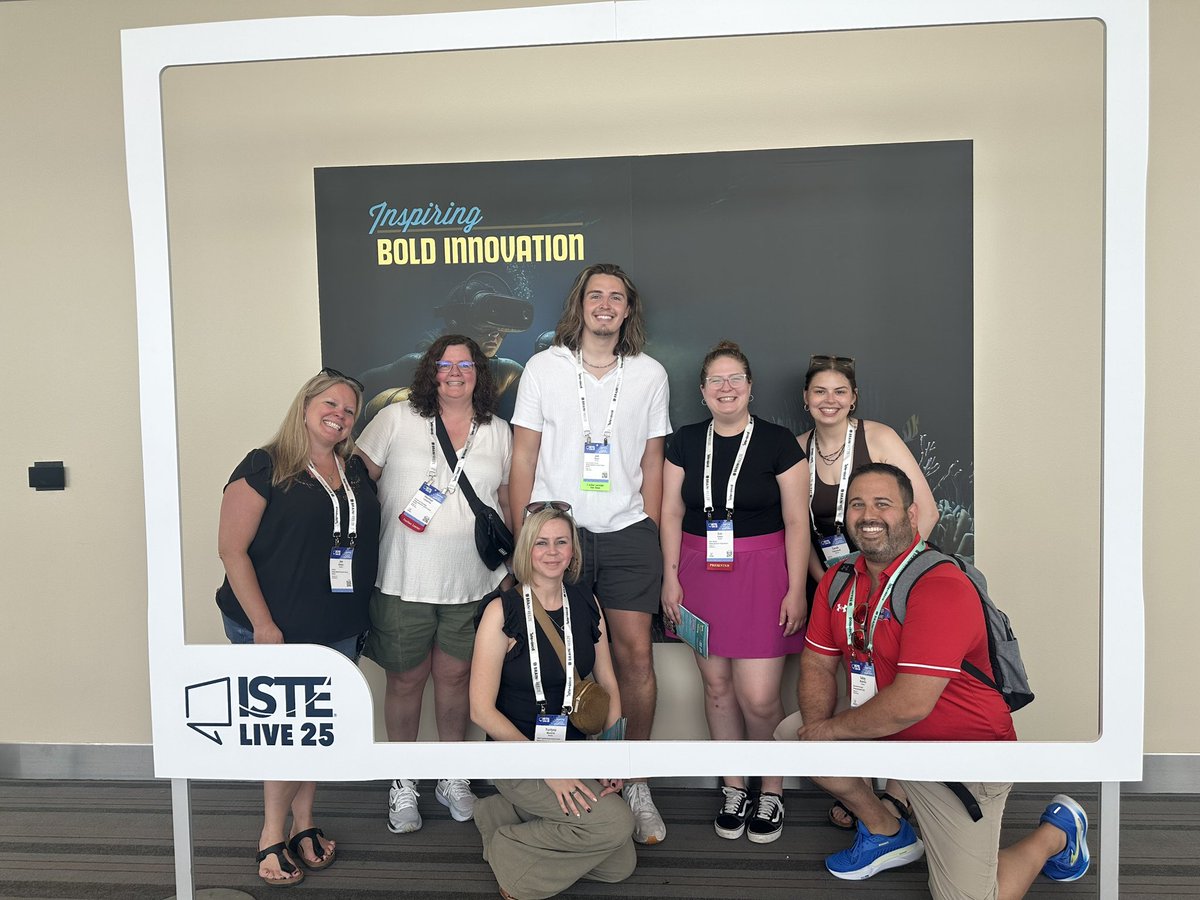 Dr. Uday Mukhlis (@oa_mukhlis) on Twitter photo The team is here for Day 1 of the ISTE conference! 🎉
We’re looking forward to learning, connecting, and diving deep into the future of educational technology. Excited for what’s ahead! 🚀📚 #ISTELive25 #EdTechConference #FutureOfLearning
<a href="/Green__Corey/">Dr. Corey A. Green</a> <a href="/OA_Schofield/">Phil Schofield</a> <a href="/OAUpdate/">OA Schools</a> The team is here for Day 1 of the ISTE conference! 🎉
We’re looking forward to learning, connecting, and diving deep into the future of educational technology. Excited for what’s ahead! 🚀📚 #ISTELive25 #EdTechConference #FutureOfLearning
<a href="/Green__Corey/">Dr. Corey A. Green</a> <a href="/OA_Schofield/">Phil Schofield</a> <a href="/OAUpdate/">OA Schools</a>