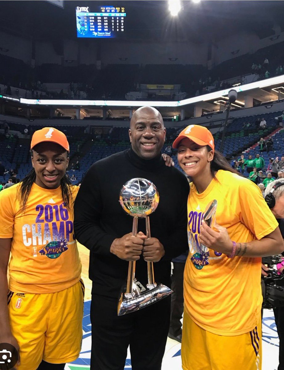 MagicJohnson's tweet image. Candace Parker has left an indelible mark on the Los Angeles Sparks, not only as one of the greatest players to ever grace the court, but as a true ambassador of our franchise and women’s basketball as a whole. Beginning with her arrival to the City of Angels in 2008, she not…