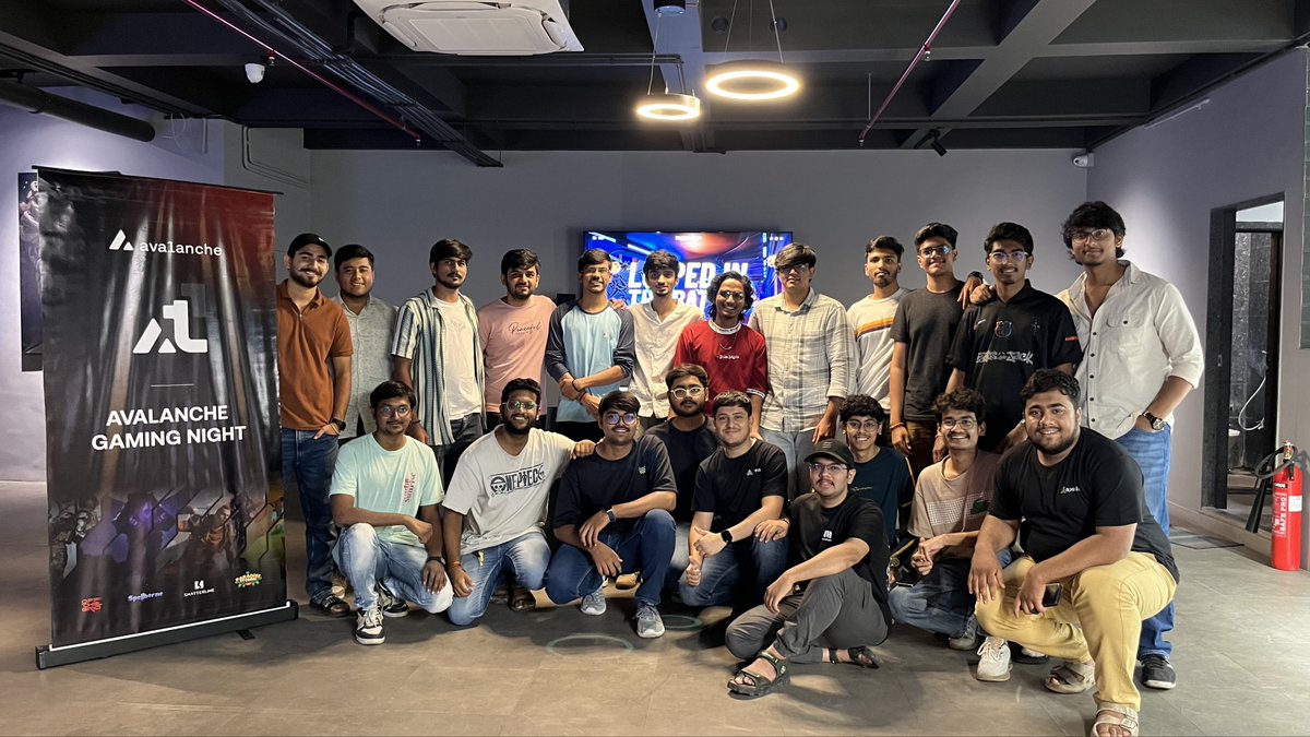 Apexia (@apexia_club) on Twitter photo What a vibe! 🔥
From intense matches to chill convos over snacks, <a href="/AvaxTeam1/">Avalanche Team1</a> Game Night was a blast.
Big shoutout to everyone who showed up and to <a href="/avax/">Avalanche🔺</a> & <a href="/GamingOnAvax/">Avalanche Gaming 🔺</a> for backing Vadodara’s thriving gaming scene.
The energy, the people, the game; 10/10. What a vibe! 🔥
From intense matches to chill convos over snacks, <a href="/AvaxTeam1/">Avalanche Team1</a> Game Night was a blast.
Big shoutout to everyone who showed up and to <a href="/avax/">Avalanche🔺</a> & <a href="/GamingOnAvax/">Avalanche Gaming 🔺</a> for backing Vadodara’s thriving gaming scene.
The energy, the people, the game; 10/10.