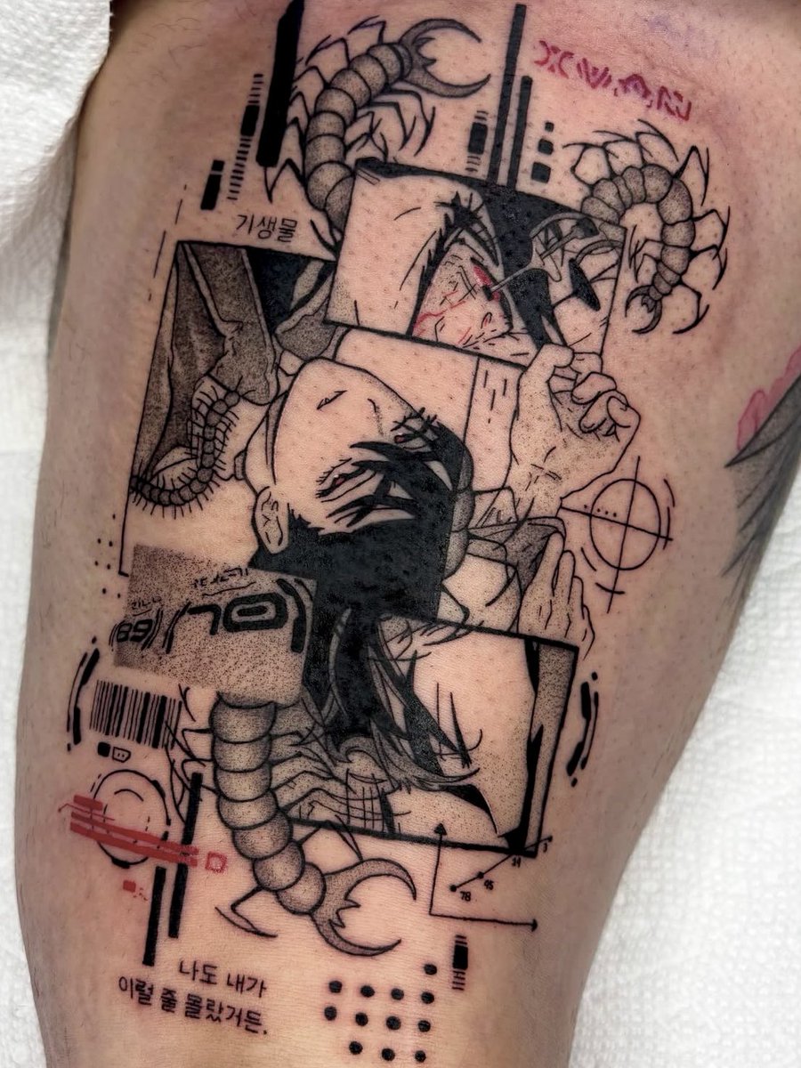 TEARZOFTHELYNX's tweet image. My alien stage tattoos if anyone cares 😩
