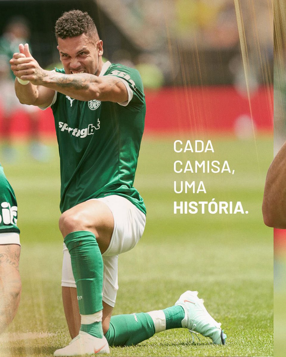 O 𝒎𝒂𝒏𝒕𝒐 que carrega nossa história! 💚
Agora é papo de quartas de final, família! 😮‍💨

Garanta o seu na Palmeiras Store! 🐷