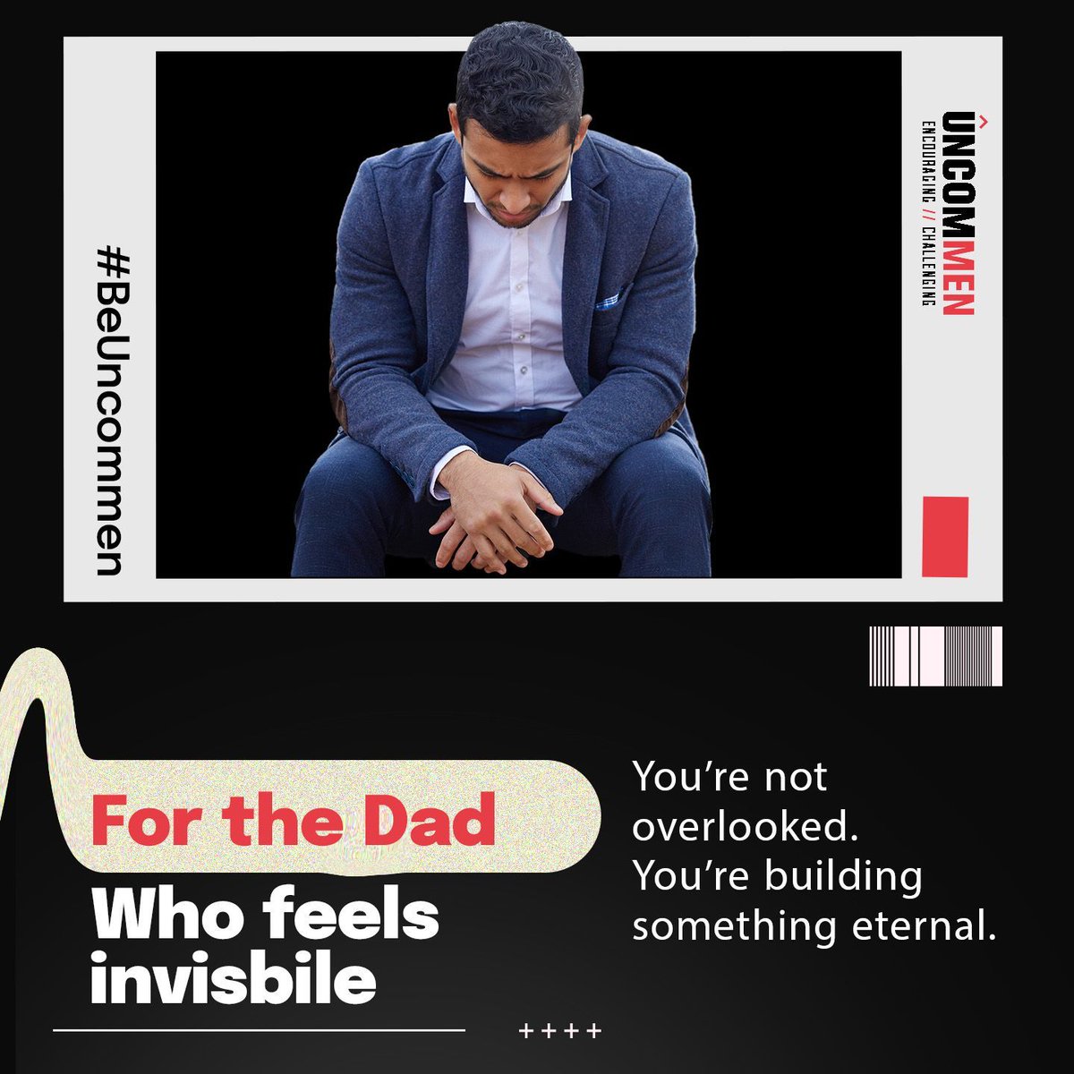🙋‍♂️ You’re not overlooked. You’re building something eternal.
Uncommen Membership helps dads stay grounded, stay present, and stay encouraged.
You’re not alone—join the mission: [uncommen.org/membership/]
 #UncommenDads #FaithfulFatherhood