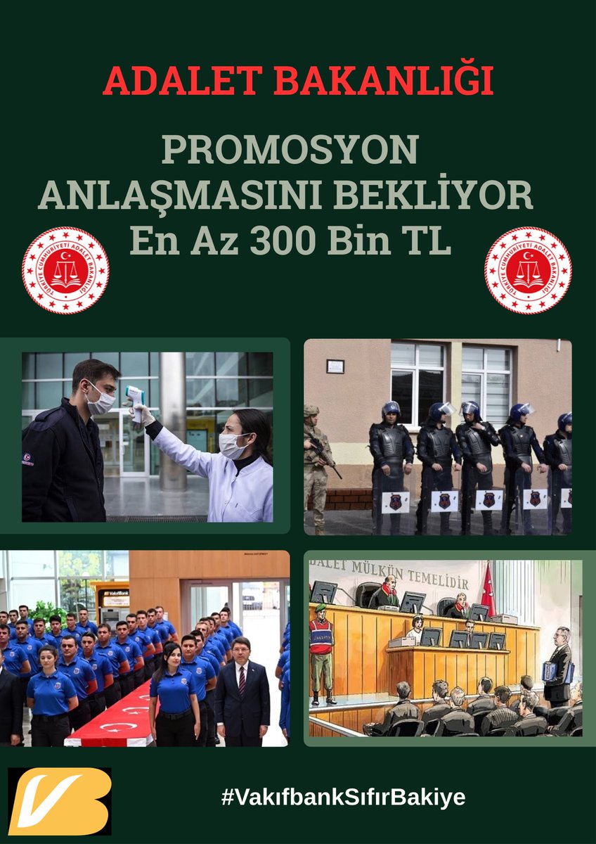 FAZLASINI DEĞİL HAKKIMIZ OLANI İSTİYORUZ 300 BİN ₺

#AdaletBakanlığıTekSes300Bin
<a href="/VakifBank/">VakıfBank</a>