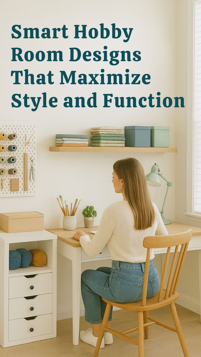 dazzleree's tweet image. Discover how to blend purpose and personality in a well-designed hobby room tailored to your passions.
#hobbyroomdesigns #functionalstyle
#nyc #dazzleree
Read the full blog: dazzleree.com/blogs/news/hob…