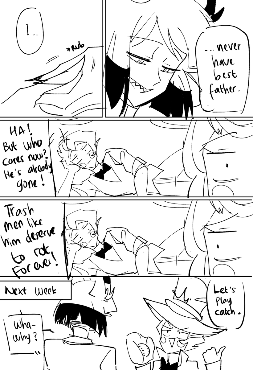 Daddy issue? ft.#charlastor #radiobelle 
Lucifer on his way to fathering everyone