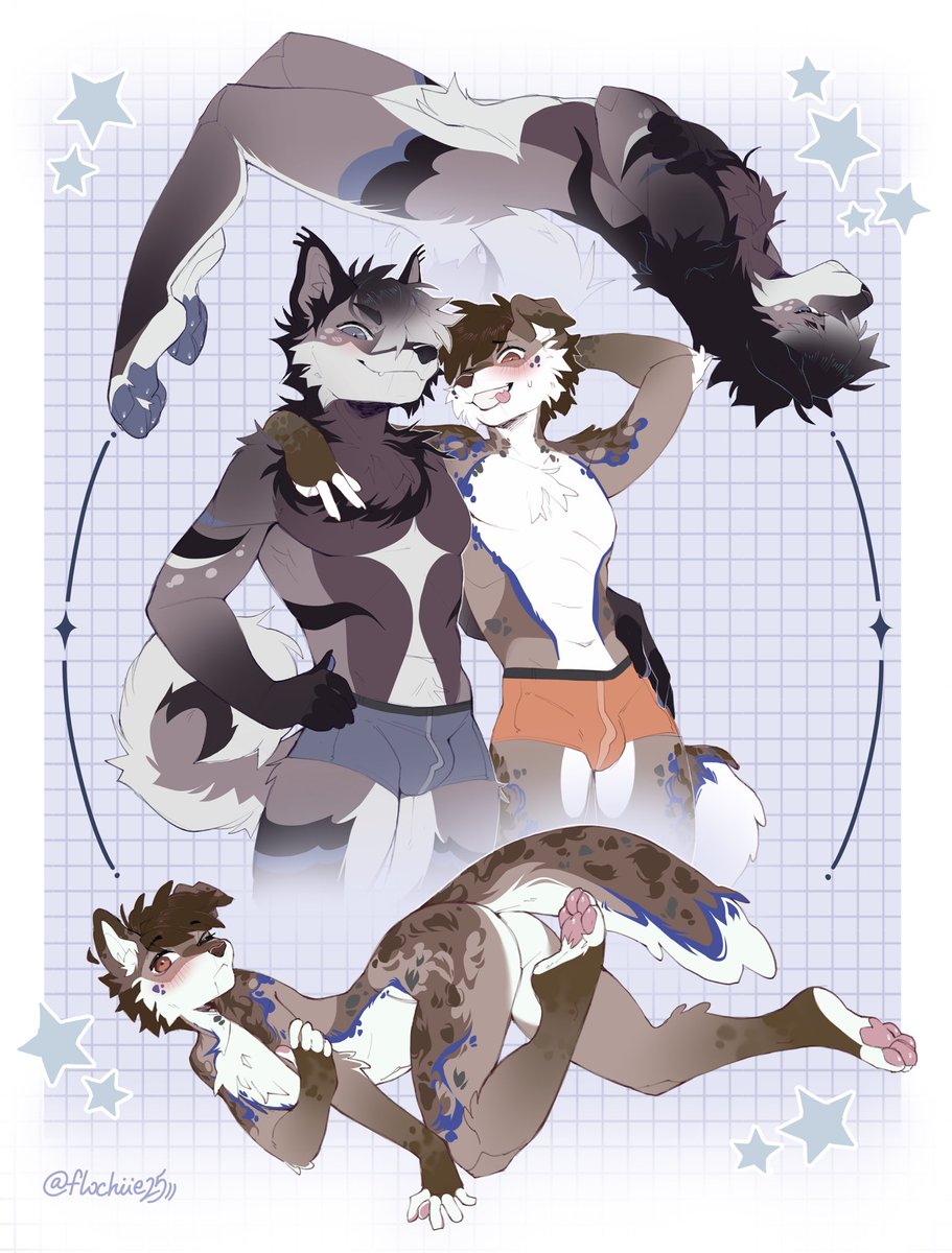 Frens
Comm for <a href="/Zy_Wuff/">Zy_Wuff</a> ! &lt;3