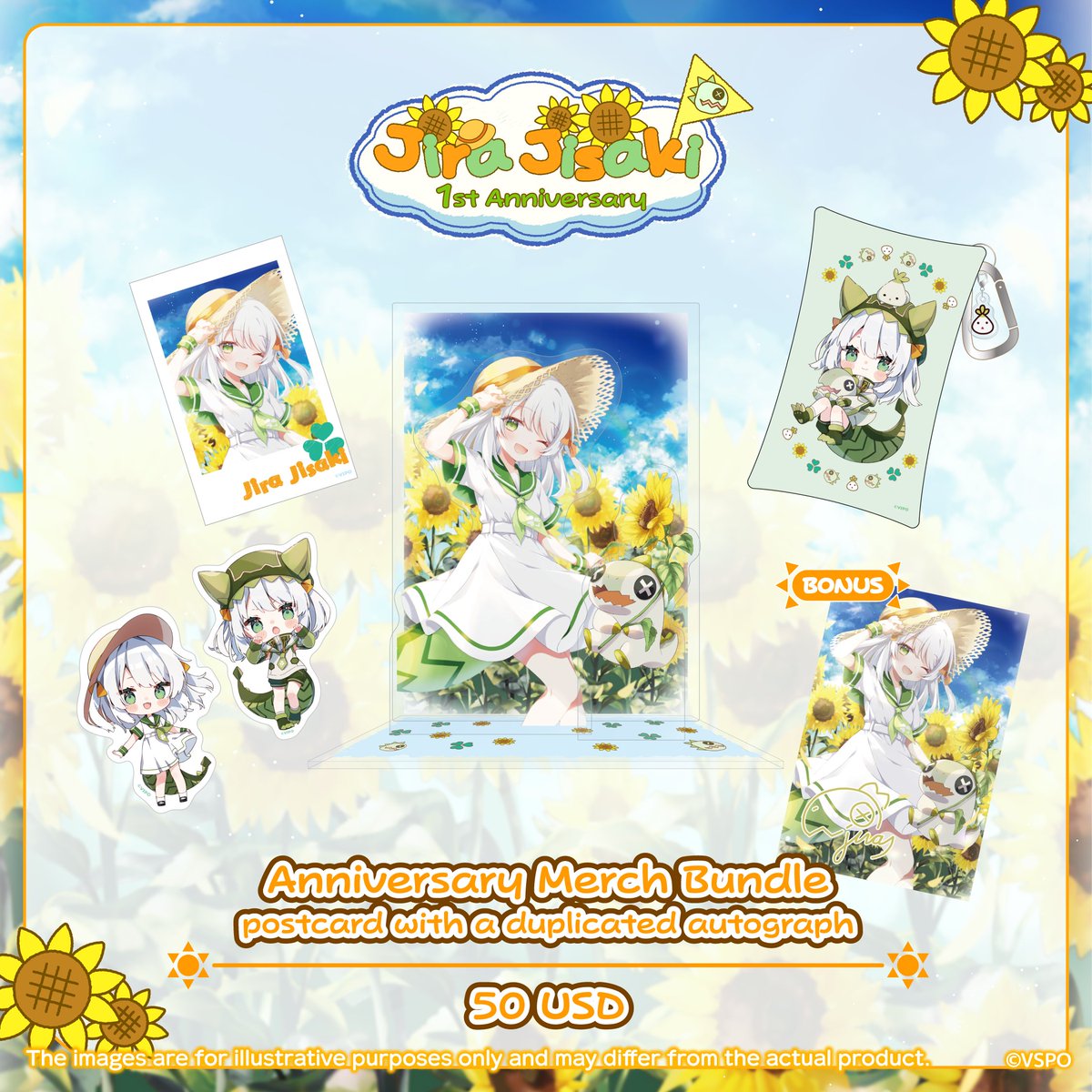 VSPO! EN (@vspo_en) on Twitter photo 【🎁Ending Soon🎁】
⛰️Jira Jisaki's 1st Anniversary Merch ⛰️(<a href="/jirajisaki/">Jira Jisaki⛰️</a>)
🔽 Purchase link
shop.bravegroup-us.com/products/jiraj…
🔽Sales Period
【PDT】~July 12 (Sat), 11:59 PM
【CEST】~July 13 (Sun), 8:59 PM
【JST】~July 13 (Sun), 3:59 PM
#VSPOEN_STORE 【🎁Ending Soon🎁】
⛰️Jira Jisaki's 1st Anniversary Merch ⛰️(<a href="/jirajisaki/">Jira Jisaki⛰️</a>)
🔽 Purchase link
shop.bravegroup-us.com/products/jiraj…
🔽Sales Period
【PDT】~July 12 (Sat), 11:59 PM
【CEST】~July 13 (Sun), 8:59 PM
【JST】~July 13 (Sun), 3:59 PM
#VSPOEN_STORE