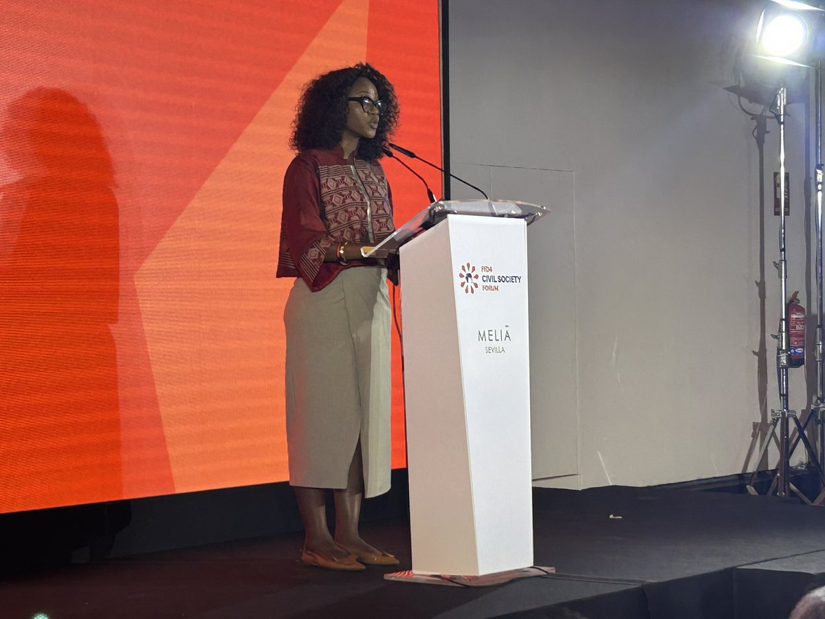 Bond (@bondngo) on Twitter photo “The #FfD4 agenda is not just about mobilising more finance… It's about reclaiming the purpose of that finance.
Finance must serve people and planet, not profit and power. This is the vision. This is the vision that we carry as civil society” <a href="/chenaimukumba/">Chenai Mukumba</a> at #FfD4People “The #FfD4 agenda is not just about mobilising more finance… It's about reclaiming the purpose of that finance.
Finance must serve people and planet, not profit and power. This is the vision. This is the vision that we carry as civil society” <a href="/chenaimukumba/">Chenai Mukumba</a> at #FfD4People