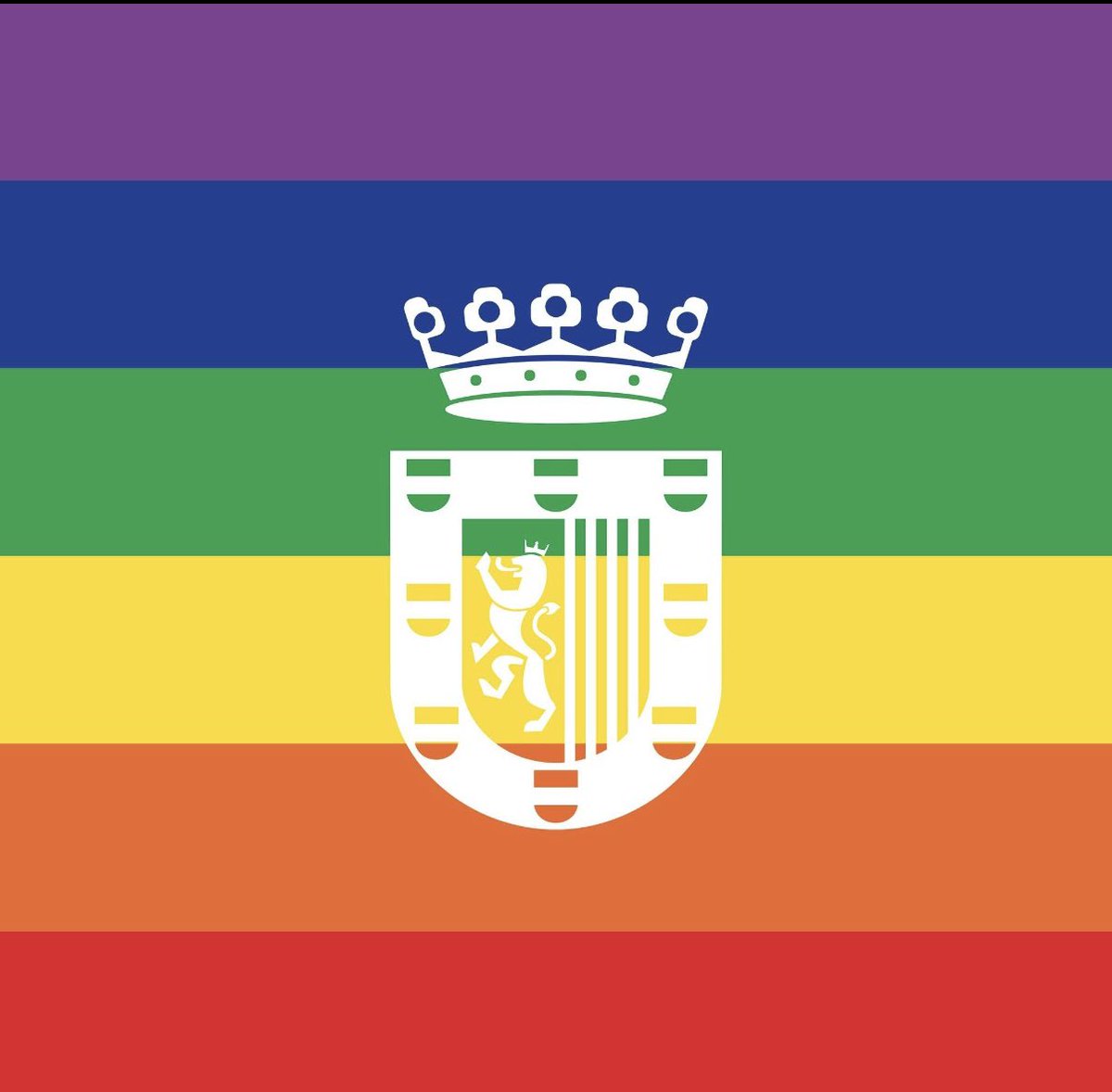 While the current national US administration denies, denigrates &amp; damages the LGBT community, our beloved little town of Grazalema in the Andalucían province of Cádiz in southern Spain celebrates its diversity. Thank you. It means a lot to us especially today. #grazalema #pride