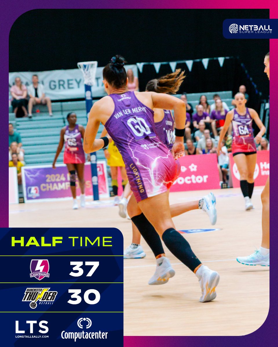 Loughborough Lightning Netball (@lborolightning) on Twitter photo Here we are half way through the PreLim Final!!
#LoughboroughLightning #NSL2025
#Netball #LightningStrikes #LightningUp Here we are half way through the PreLim Final!!
#LoughboroughLightning #NSL2025
#Netball #LightningStrikes #LightningUp