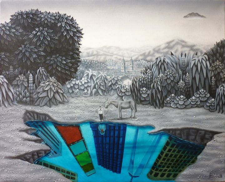 artpinzon71's tweet photo. Art of the Day: "MIRANDO AL FUTURO". Buy at: https://t.co/GW45jw1RxN https://t.co/nBUtMDr4Fi