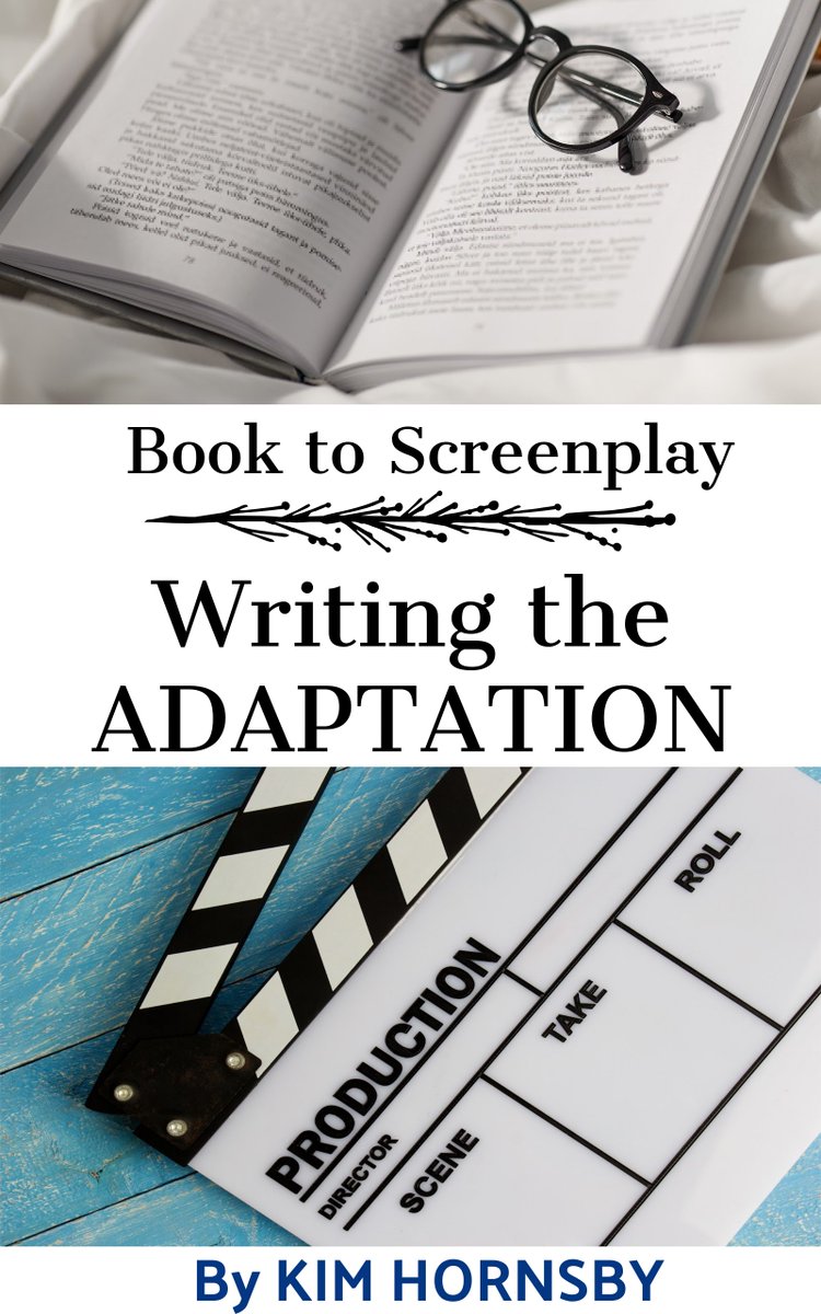 Until midnight Sunday 29th, I have my little craft book FREE on Kindle that models my class on writing the book to movie ADAPTATION

Also FREE is my booklet with a novella that I adapted, my explanation of why the story changed so much for the H'mark audience, and the screenplay