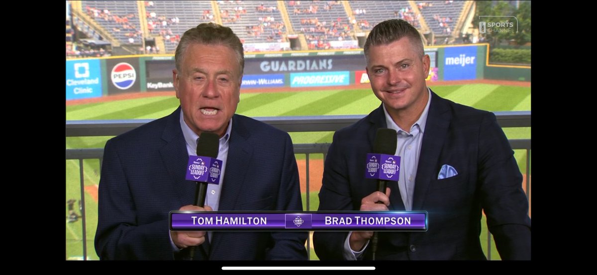 SaveWahoo's tweet image. For the first time since 1995 (I believe) Tom Hamilton (@GuardiansRadio) will be announcing a game… on TV!*

Free on #Roku (@TheRokuChannel) and the #MLB App! 

*Tom announced #OhioState hoops for the the #B1G network in the mid 2000s 

@paulsen_smw  #GuardsBall #StlCards