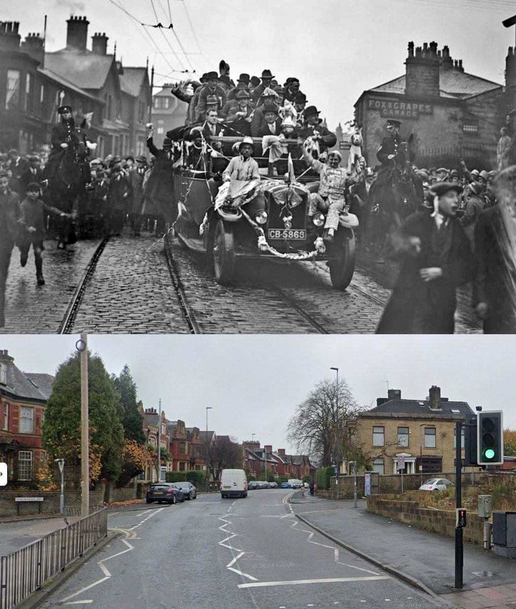 Nowt but a Lad (@nowtbutalad) on Twitter photo Then & Now of #Blackburn <a href="/Rovers/">Blackburn Rovers</a> bringing the FA Cup home to the town, 24th April 1928. <a href="/RoversTrust/">We Are THE Rovers</a> <a href="/brfcsdotcom/">BRFCS</a> <a href="/readrovers/">ReadRovers.com</a> <a href="/LatestRovers/">Rovers Latest</a> #Football #Lancashire Then & Now of #Blackburn <a href="/Rovers/">Blackburn Rovers</a> bringing the FA Cup home to the town, 24th April 1928. <a href="/RoversTrust/">We Are THE Rovers</a> <a href="/brfcsdotcom/">BRFCS</a> <a href="/readrovers/">ReadRovers.com</a> <a href="/LatestRovers/">Rovers Latest</a> #Football #Lancashire