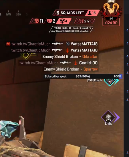 ChaoticMuch's tweet photo. ERM HOW AM I KILLING A SILVER PLEASE FIX @PlayApex https://t.co/58nKqqk8sy
