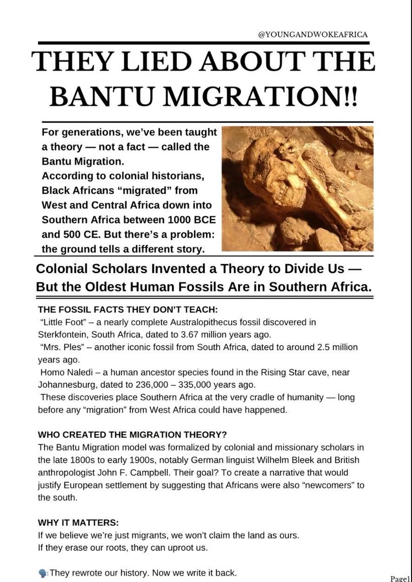 Hi guys, I thought you might wanna look at this……especially white South Africans 🖤🦋🫶🏿