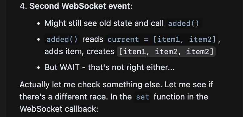 rosecoder's tweet image. i think i broke sonnet 4. it started delegating things to me and using curse words lol
first time this happens – sonnet 4 is my go-to model still