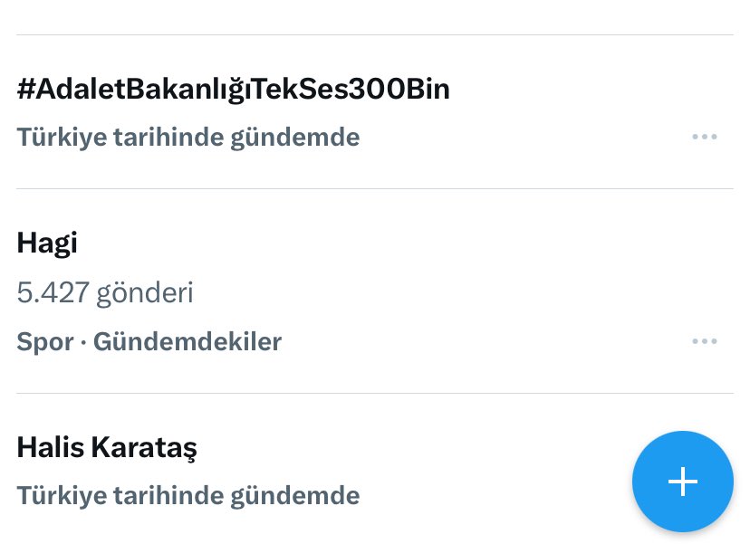 Arkadaşlar herkesin eline sağlık 15 dakikada gündemdeyiz. Hiç durmak yok devam.

#AdaletBakanlığıTekSes300Bin