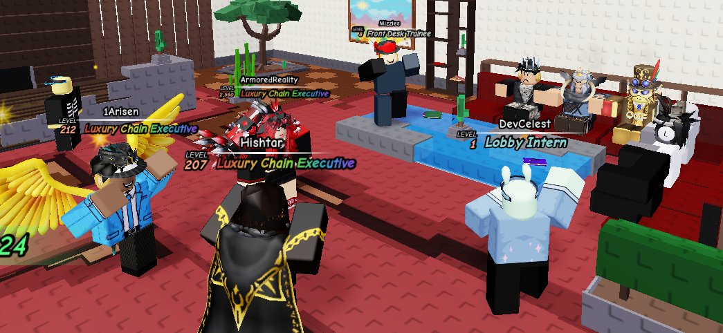 When you are here you are family... wait wrong slogan. #roblox