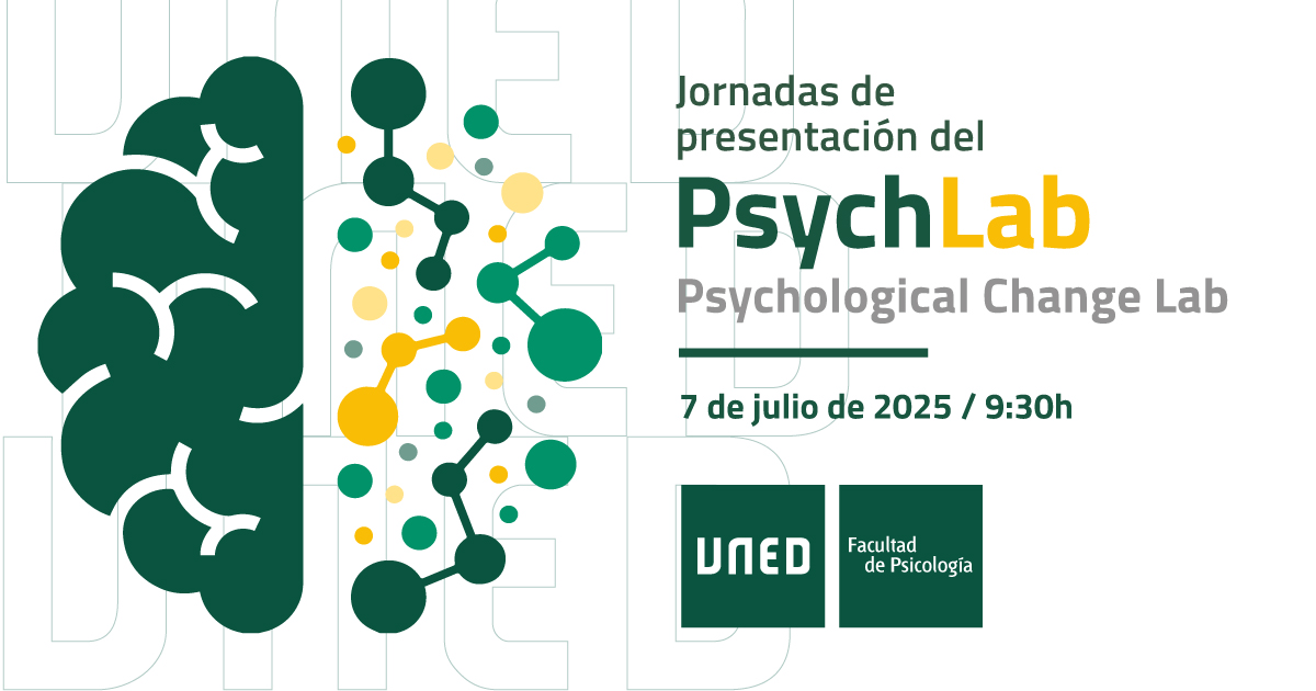 El 7 de julio se celebran las II Jornadas de PsychLab en la <a href="/UNED/">UNED</a> (Facultad de Psicología, Madrid).

PsychLab es una herramienta digital útil en clínica, investigación y docencia. 

📍 Presencial y online.
📄 Inscripción gratuita: extension.uned.es/actividad/4496…

¡Nos vemos allí!