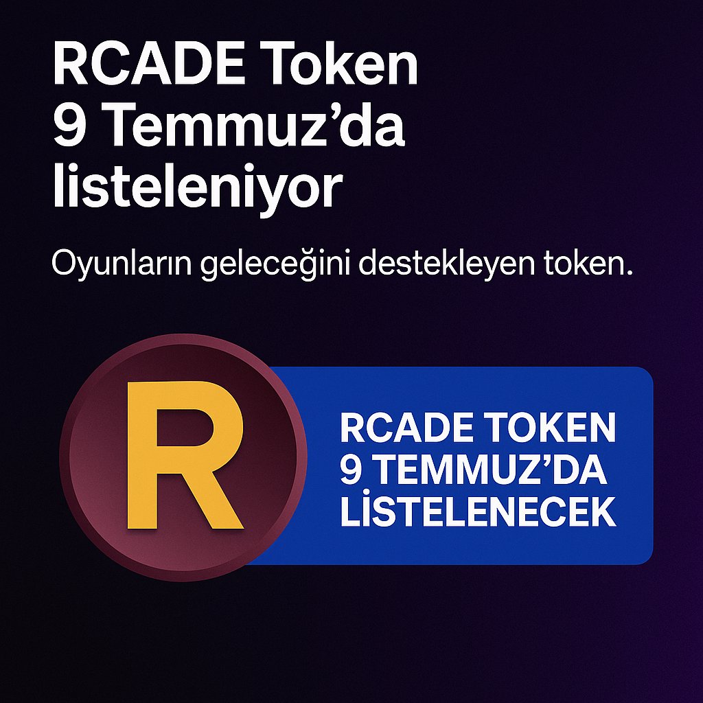 Supii607's tweet photo. ⏳ Just one day closer to the $RCADE TGE!
The excitement is building, the countdown is real.
📅 Listing on July 9 — powered by Revolving Games
A new era in Web3 gaming is coming.
#RCADE #TGE #CryptoGaming #RevolvingGames #Web3
#HATCH https://t.co/wu1BHDth4O