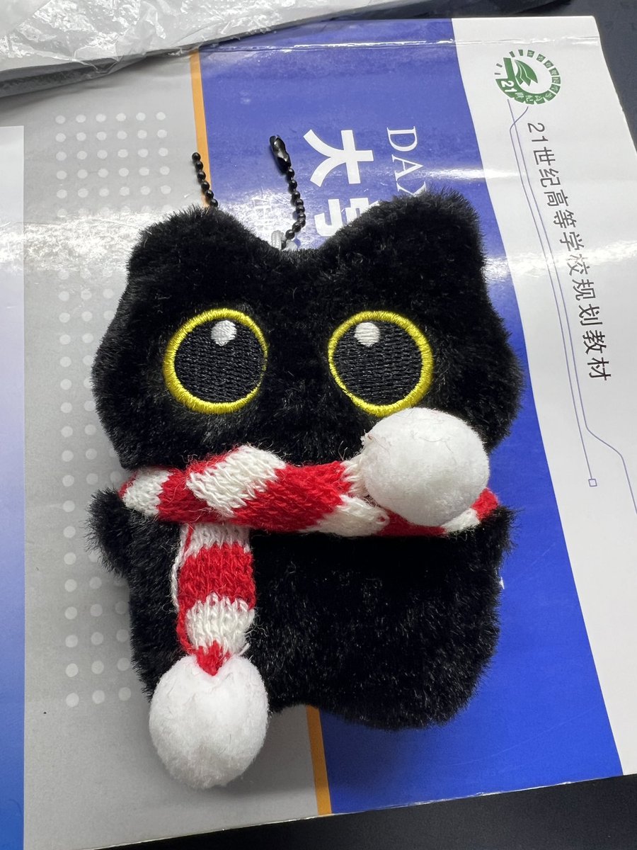 Seashell1169's tweet photo. 买了个超可爱的猫猫小玩偶 https://t.co/hC5HR0KKX4