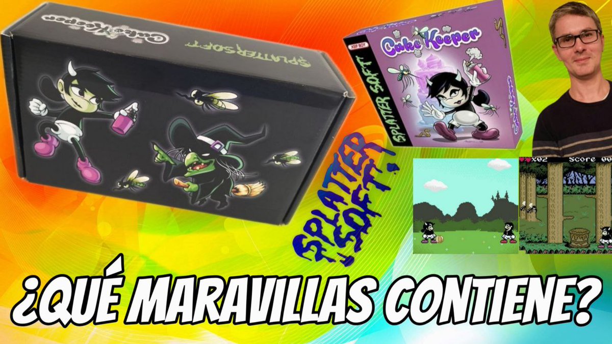 Spectrumerojavi's tweet image. Estreno a las 21:00 horas. La fantástica edición física del nuevo juego de @xeif_stk 👉🏼 youtu.be/xX2VR9E1eYA?si…