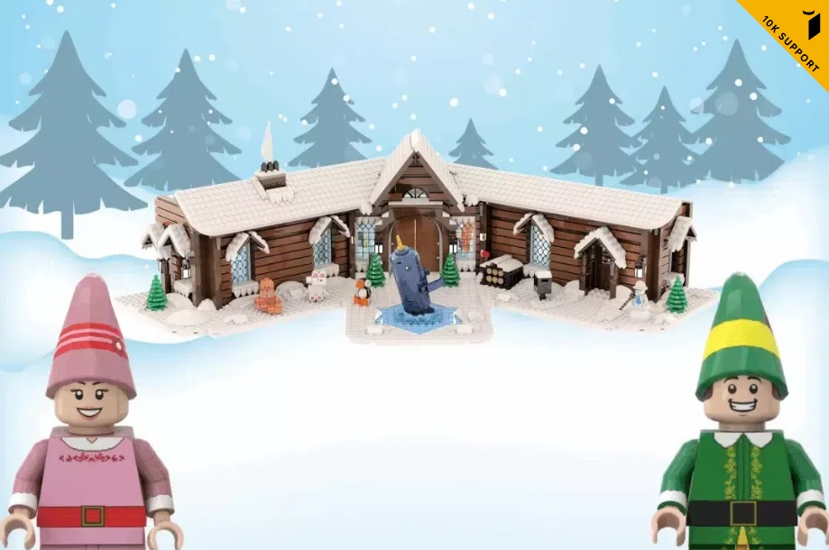 ToysNBricks's tweet photo. LEGO IDEAS Elf the Movie North Pole Project Creation Achieves 10 000 Supporters
Details Here: https://t.co/8WZejHQTI1
#legoideas #legomoc #legocreations #toysnbricks https://t.co/NWQiAUiIUT